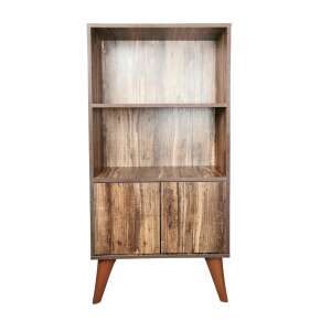 Retro Bookcase, brown, 60x30x120 cm 98510052 - Bookshelve & standing shelve