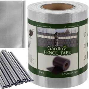 Anti-intrusion fence tape, 19cmx35m 450g/m2 grey 98519941
