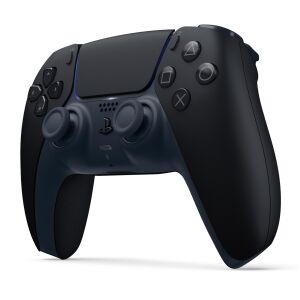 Szögletes nézet a PlayStation 5 DualSense V2 Midnight Black vezeték nélküli kontrollerről - Kontroller