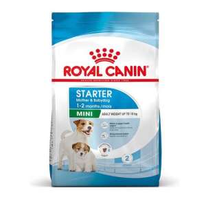 Royal Canin Mini Starter Mother & Babydog Hundefutter, 4kg, für trächtige und säugende Hündinnen und Welpen bis zu 2 Monaten - Hundefutter