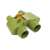 Green Explora binoculars for kids, perfect for outdoor adventures