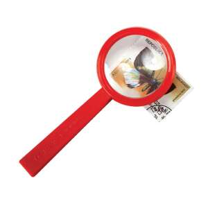 Vörös Navir nagyító lencse gyerekeknek, tökéletes a környezet felfedezéséhez - Navir