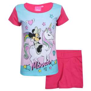 Zestaw t-shirt i spodenek dla dziewczynek Disney Minnie Mouse z jednorożcem - Baba & Tipegő