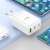 HOCO N33 35W USB-C hálózati töltő két USB-C és egy USB-A porttal