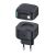 USAMS XMF 35W GaN Fast Charger black color