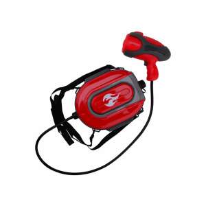 Vodný blaster Fire Fighter, dobíjacia vodná pištoľ s batohom, červená a čierna - Vodné pištole