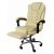 Ergonomic office swivel chair with footrest - Beige 98577491