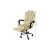 Ergonomic office swivel chair with footrest - Beige 98577491