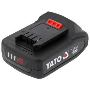 YATO 18V Li-Ion battery, 2.0 Ah, black with red accents - Tool Batteries and Charger