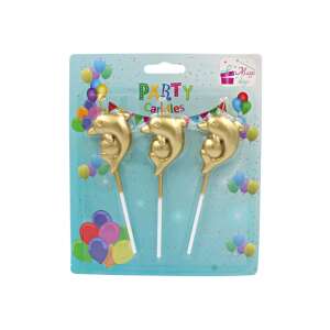 Zestaw 3 świec delfin model party