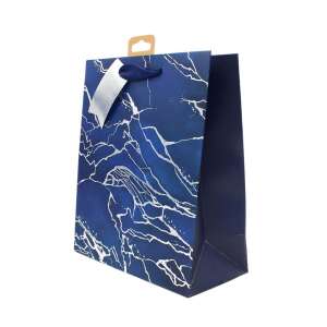 Clairefontaine M Blue Marble Gift Bag 102267240 - Art & Craft
