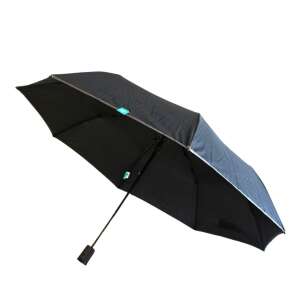 Perletti mini parasol czarny dla mężczyzn, kompaktowy i stylowy, automatyczne składanie - Parasol