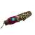 Perletti mini umbrella with leopard print, folded, automatic opening and closing, compact and portable, ideal for women