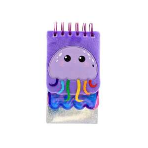 Purple 3D Jellyfish Notebook with 120 pages - Office paper product