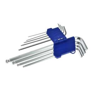 GEKO G01704 Imbuszkulcs készlet tartóval, 1.5-10mm - Geko