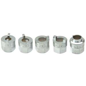 Geko G02785 Lengéscsillapító Kulcskészlet, Audi, VW, Mercedes, 5 db 98587838 - Geko