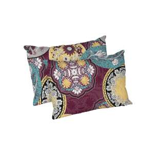 Set 2 perne Mandala, microfibra matlasata Alcam, 50x70 cm 98589788 - Lakberendezés