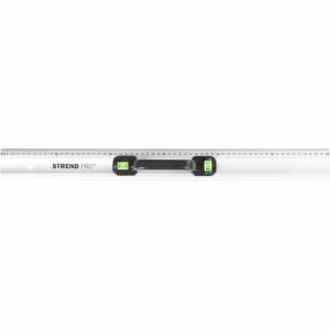 Strend Pro Aluminum Ruler with Handle, 2 Vials, 600 mm 135450850 - DIY ruler