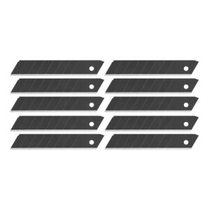 Резервни остриета за нож, въглеродна стомана, комплект от 10 броя, 18 мм, Strend Pro Premium