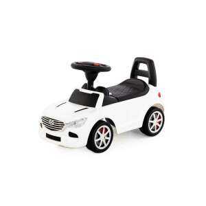 Polesie Supercar white ride-on toy car for toddlers, front view - Baby Walker