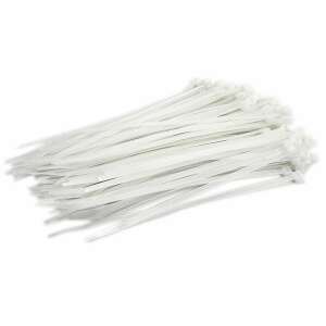 100 pack white cable ties 4.8x300 mm Beorol - Beorol