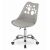 Artool Office Chair, Rotating, PP, Grey, 50x57x81.5-93.5 cm 125163854