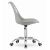 Artool Office Chair, Rotating, PP, Grey, 50x57x81.5-93.5 cm 125163854