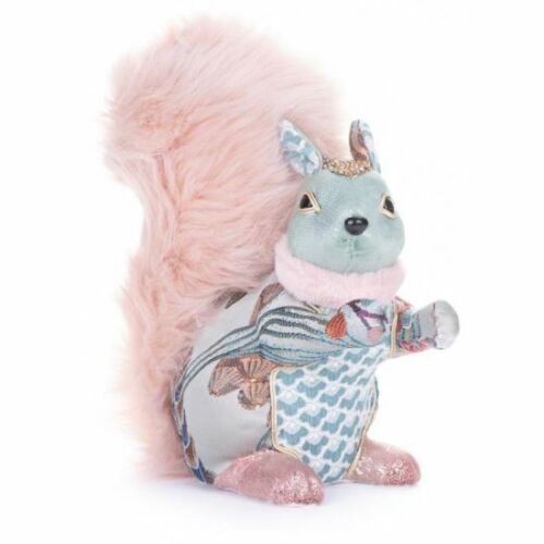 Dekoracja zimowa, wiewiórka, wielokolorowa, 22x13x24 cm 125164133