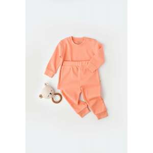 BabyCosy organic cotton long sleeve top and pants set in pink for 6-9 months old - Babies & Toddler