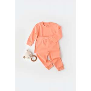 BabyCosy organic cotton long sleeve top and long pants set in pink for 9-12 months old - Babies & Toddler