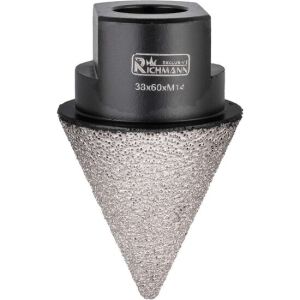 Richmann Exclusive 38mm-es trapéz alakú gyémánt fúrókorona M14 gránithoz márványhoz kerámiához kőhöz - Körkivágó & Lyukfűrész