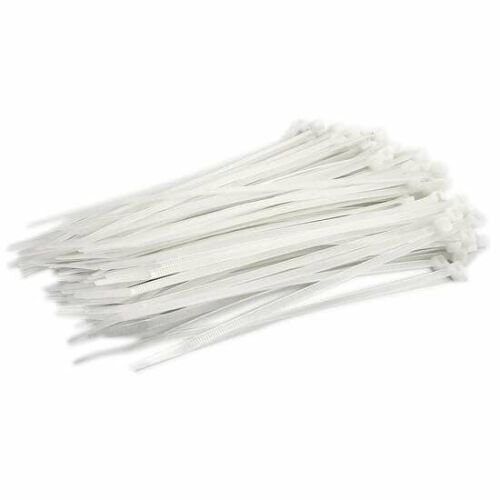 Drel - Coliere Plastic Alb - 100 buc - 430x4.8mm 125164530 - Kábelkötegelő