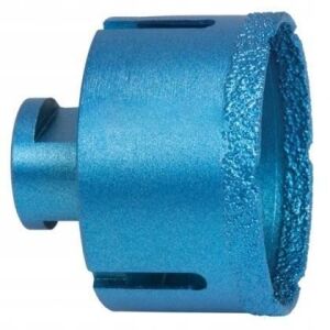 Dedra 82mm Diamond Core Drill Bit for Tile, Glass, and Stone - Hole saw & circular cutter