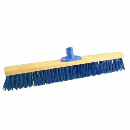 Műanyag sörtéjű kültéri seprű - 60cm