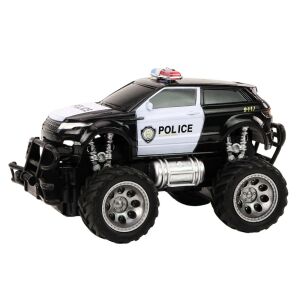 Samochód zabawkowy RC Police Monster Truck - Pojazd zdalnie sterowany