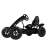 BERG Black Edition BFR Kart, ferde nézet, fekete pedálos gokart