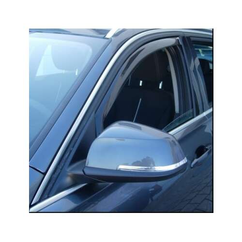 Audi Q5 2009-2020 Első ablak légterelők, 2 db-os készlet, füstös