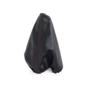 Carpassion husă schimbător viteze universală din piele neagră și roșie - Cutii viteze auto