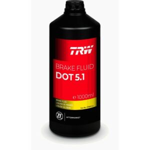 TRW DOT 5.1 Brake Fluid 1L, high-performance brake fluid for automotive use - Lubricant