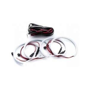 Kit LED Angel Eyes pentru BMW E36, 4x131mm, Cotton Light, Alb - BMW Lumini auto
