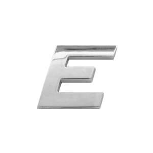 Autódísz 3D Letter E 26 MM króm 98607963 - Autós dekorcsík