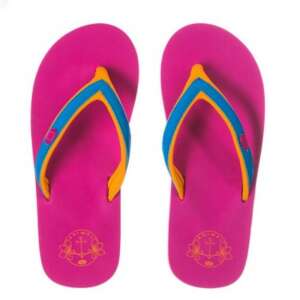 Animal flip-flop papucs nőknek, pink-narancs-kék, 40.5 81839564 Női papucs
