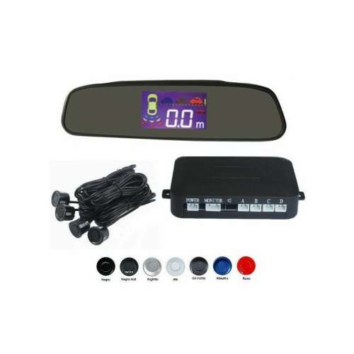 Parkolóérzékelők tükörkijelzővel T19 Grey, Xenon Bright®