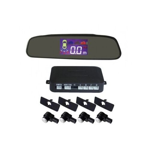 Senzori parcare S502 tükör kijelzővel és 4 ezüst szenzorral