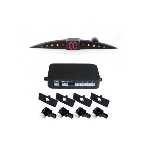 Senzori de parcare S301 set complet cu afișaj LED, sistem de asistență la parcare