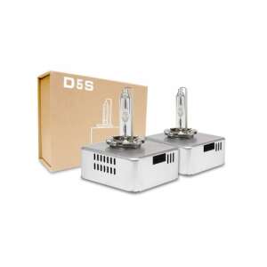 Set of 2 D5S Xenon Headlight Bulbs, 25W, 6000K, Cool White - Car bulb