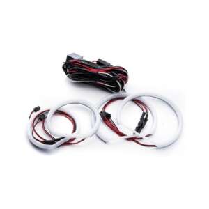 BMW X3 E83 Angel Eyes LED Cotton Kit, 2x106mm + 2x131mm, white LED rings, wiring harness, installation accessories - Light & Indicator