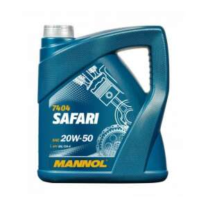 4L бутилка моторно масло MANNOL SAFARI 20W-50 - Mannol