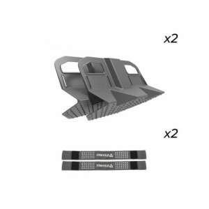 Stayhold trunk organizer set, 2 organizers and 2 straps, gray - Car Organizer