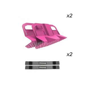 Stayhold trunk organizer set, 2 organizers and 2 straps, pink - Car Organizer